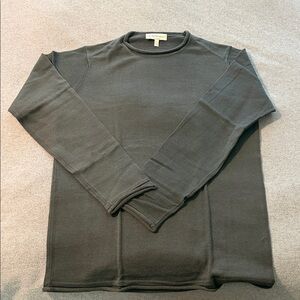 Dark Gray Long Sleeve Emporio Armani Sweater